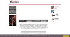 Desktop Screenshot of hierrossantander.com